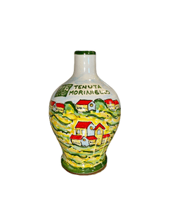 Vietri Ceramic Jar - Hills Painting