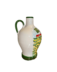 Vietri Ceramic Jar - Hills Painting