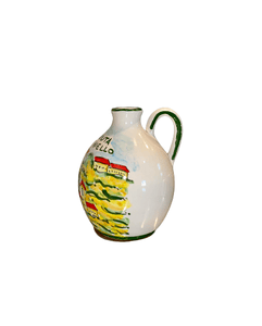 Vietri Ceramic Jar - Hills Painting